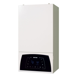 Centrala Termica Pe Gaz Motan Condens Plus 100 25kw + Kit Evacuare + Fitru Apa 7 Ani Garantie