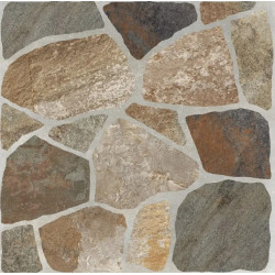 Gresie Portelanata Cesarom Yard Multicolora 45x45 Cm 6046-0438 Interior/exterior (1.42 Mp/cut)