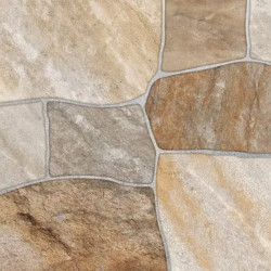 Gresie Portelanata Cesarom River Stones Maro 60x30 Cm 6060-0254 Interior/exterior (1.26 Mp/cut)