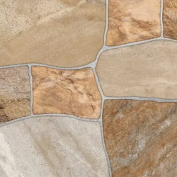 Gresie Portelanata Cesarom River Stones Maro 60x30 Cm 6060-0254 Interior/exterior (1.26 Mp/cut)