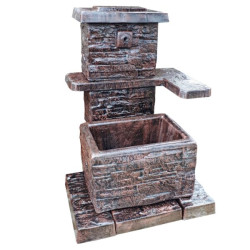 Cismea Beton Stanglica Negru/maro