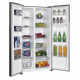 Combina Frigorifica Side By Side Heinner Hsbs-hm529nfxwde++ 529l 177cm Clasa E Inox