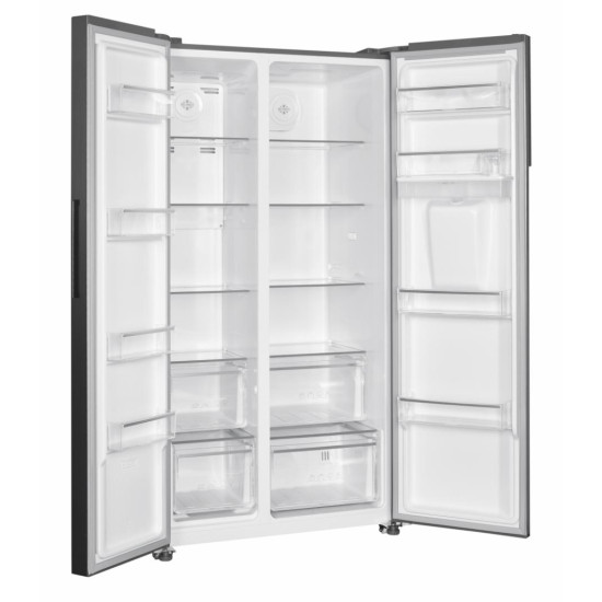 Combina Frigorifica Side By Side Heinner Hsbs-hm529nfxwde++ 529l 177cm Clasa E Inox