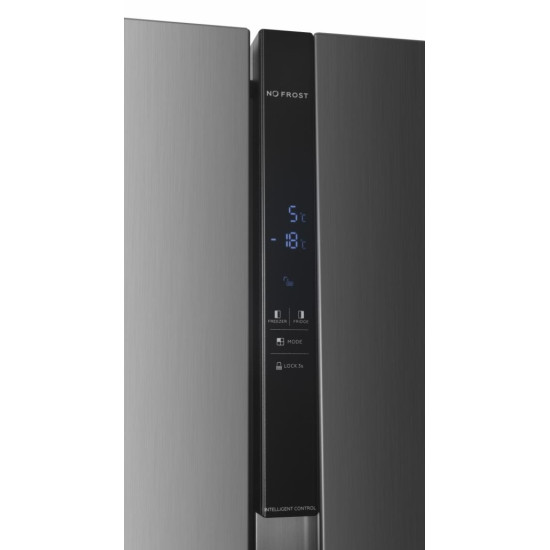Combina Frigorifica Side By Side Heinner Hsbs-hm529nfxwde++ 529l 177cm Clasa E Inox
