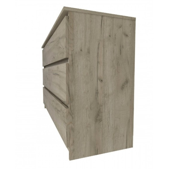 Comoda Mp6 6 Sertare Stejar K002 130x44x80cm