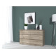 Comoda Mp6 6 Sertare Stejar K002 130x44x80cm