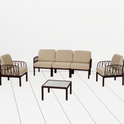 Mobilier Gradina Luna Sofa Maro 5 Pers Ct043-3 Mobilier Gradina Luna Sofa Maro 5 Pers Ct043-3