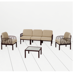 Mobilier Gradina Luna Sofa Maro 5 Pers Ct043-3