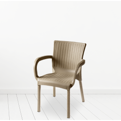 Scaun Mambo Ratan Cappucino Ct014-p