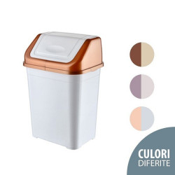 Cos De Gunoi Cu Capac Batant 22l 37x47x23cm