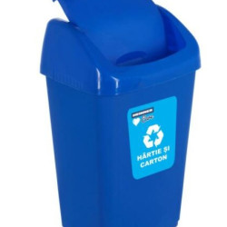 Cos Gunoi Pentru Reciclare Eco 35 L Albastru Cos Gunoi Pentru Reciclare Eco 35 L Albastru