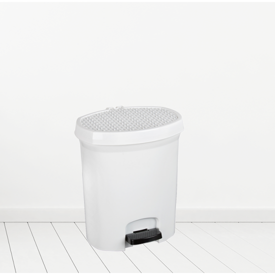 Cos Menajer Cu Pedala Nr.2 5.5l Alb Ck014