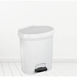 Cos Menajer Cu Pedala Nr.3 10l Alb Ck015