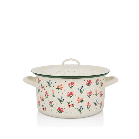 Cratita Adanca Emailata Clasica Cu Capac 22 Cm Those Little Things Metalac Cratita Adanca Emailata Clasica Cu Capac 22 Cm Those Little Things Metalac