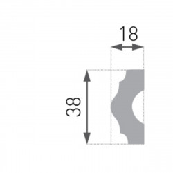 Bagheta Polistiren  Me-18
