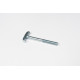 Surub Cap T M8x80 Zn+vps Gri+piulita Conica De Siguranta