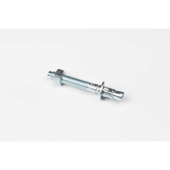 Surub Cap T M8x80 Zn+vps Gri+piulita Conica De Siguranta