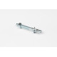 Surub Cap T M8x80 Zn+vps Gri+piulita Conica De Siguranta