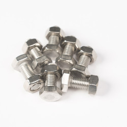 Surub Cap T M8x80 Zn+vps Gri+piulita Conica De Siguranta