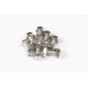 Surub Cap T M8x80 Zn+vps Gri+piulita Conica De Siguranta