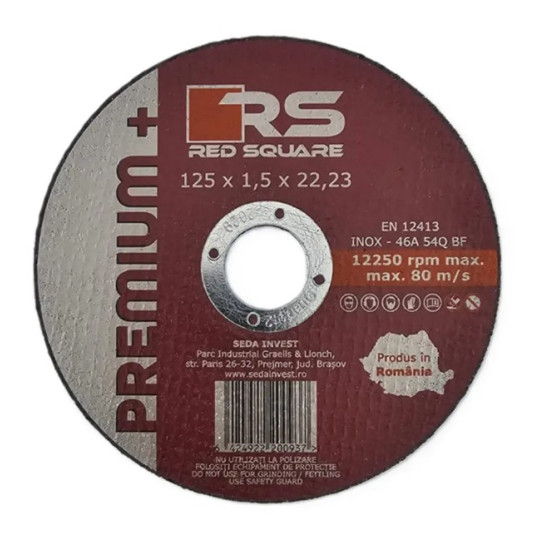 Disc Rsq Premium Plus 125*1.5 Disc Rsq Premium Plus 125*1.5