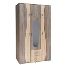Dulap 3 Usi 120x50x198cm Sonoma Trufe Dulap 3 Usi 120x50x198cm Sonoma Trufe