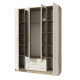 Dulap Garmonia 4 Usi Stejar K001+k002 160x52x200cm