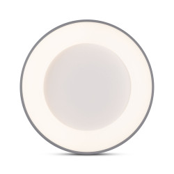 Plafoniera Lind Led 32w 4000k 38cm Gri Ip20