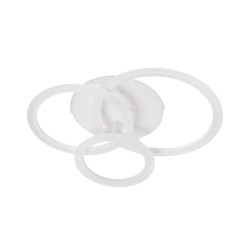 Plafoniera Circle Led 90w 3cct Alb Telecomanda