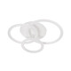 Plafoniera Circle Led 90w 3cct Alb Telecomanda