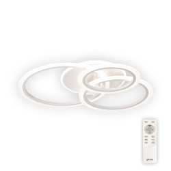 Plafoniera Circle Led 90w 3cct Alb Telecomanda