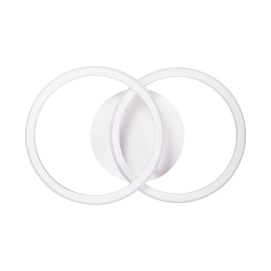 Aplica Anna Led 28w 3cct On/off Alb Ip20