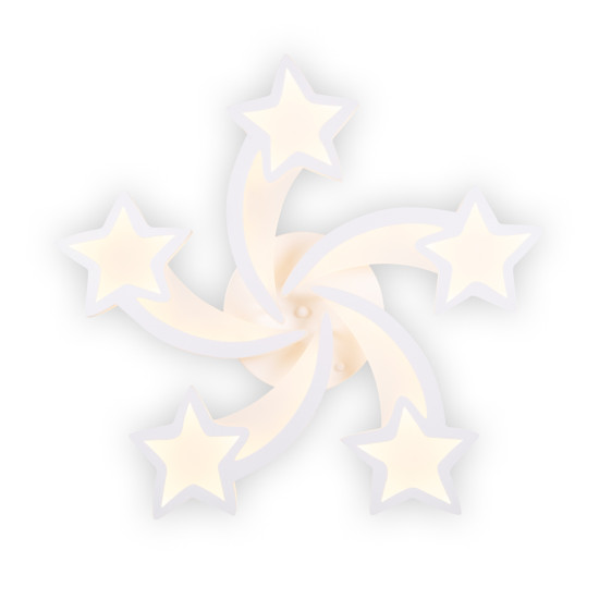 Plafoniera Star Led 86w 3cct Alb Telecomanda