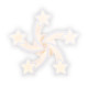 Plafoniera Star Led 86w 3cct Alb Telecomanda