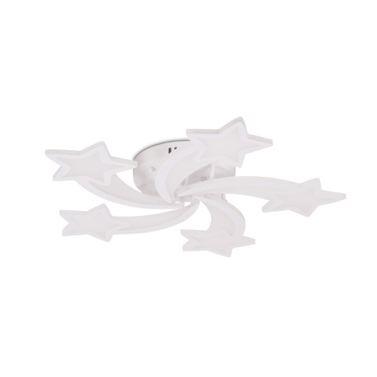 Plafoniera Star Led 86w 3cct Alb Telecomanda