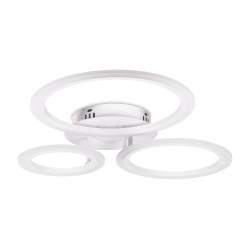 Plafoniera Pearl Led 40w 3cct Alb Telecomanda