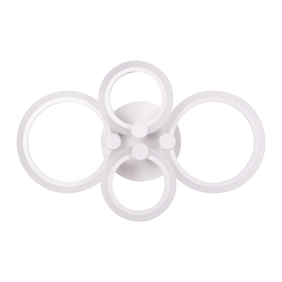Plafoniera Pearl Led 52w 3cct Alb Telecomanda