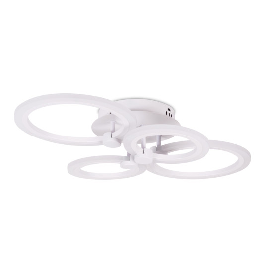 Plafoniera Pearl Led 52w 3cct Alb Telecomanda