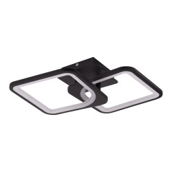 Aplica Margo Led 40w 3cct Negru Telecomanda