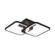 Aplica Margo Led 40w 3cct Negru Telecomanda