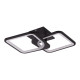 Aplica Margo Led 40w 3cct Negru Telecomanda