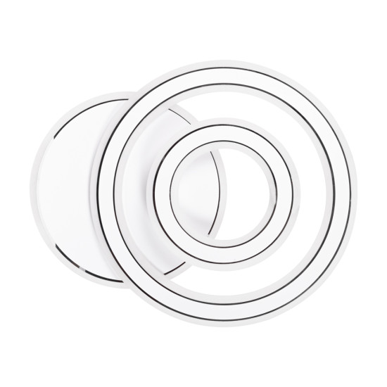 Plafoniera Alla Led 98w 3cct Alb Telecomanda