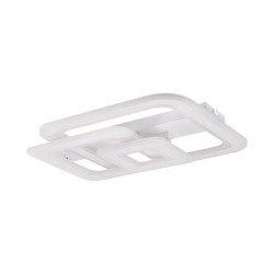 Plafoniera Mera Led 136w 3cct Alb Telecomanda