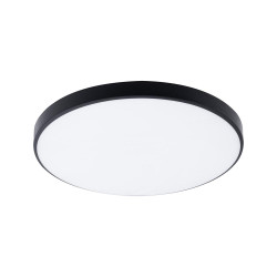 Plafoniera Dars Led 28w 4000k Negru 32cm Ip54