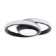 Plafoniera Vista Led 38w 2660lm 3cct Negru Ip20