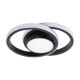 Plafoniera Vista Led 38w 2660lm 3cct Negru Ip20