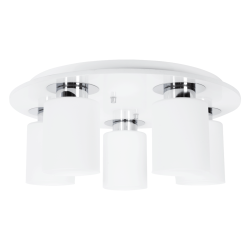 Plafoniera Andra Alb 5xe27 60w 6025