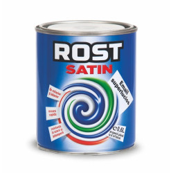Rost Satin Email Superlucios Alb 0.6l