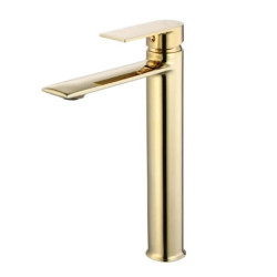 Baterie Lavoar Ermetiq Cu Montaj Pe Blat Moon Gold