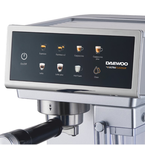 Espressor Manual Daewoo Dcme1350 1350w 1.2l Argintiu